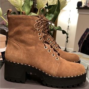 Vince Camuto Dogwood Verona Heeled Combat Boot